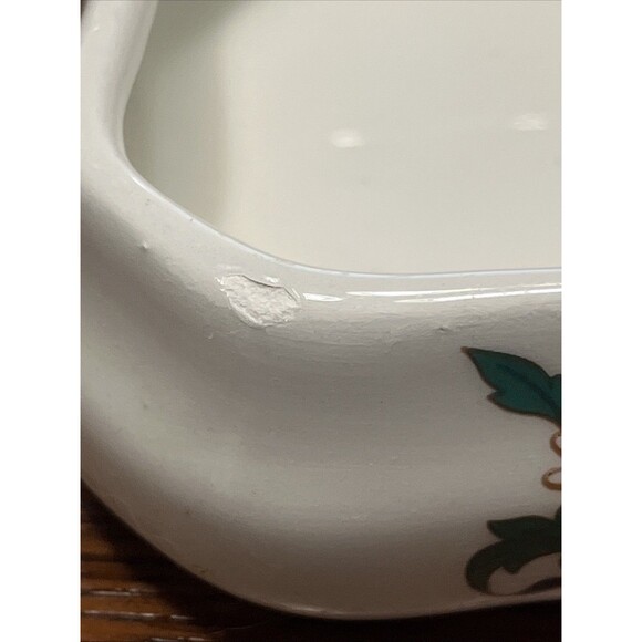 Vintage 1960s Limones Peint A La Main Trinket Box With Lid - Picture 7 of 12